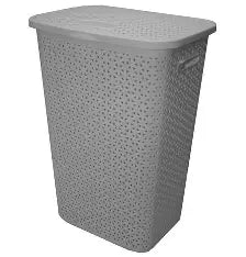60LTR Flexible Laundry Basket Grey