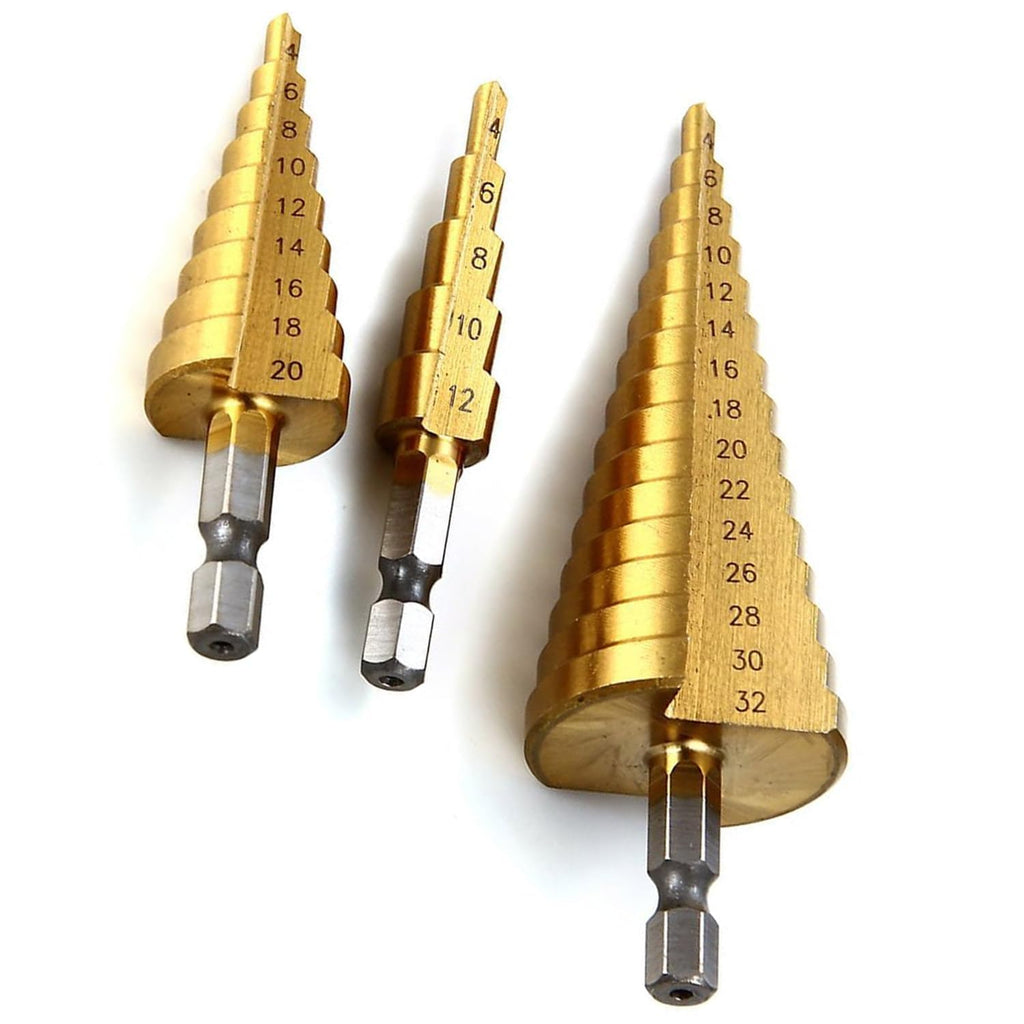 AC Brooklyn 3PC Step Drill Set – Large