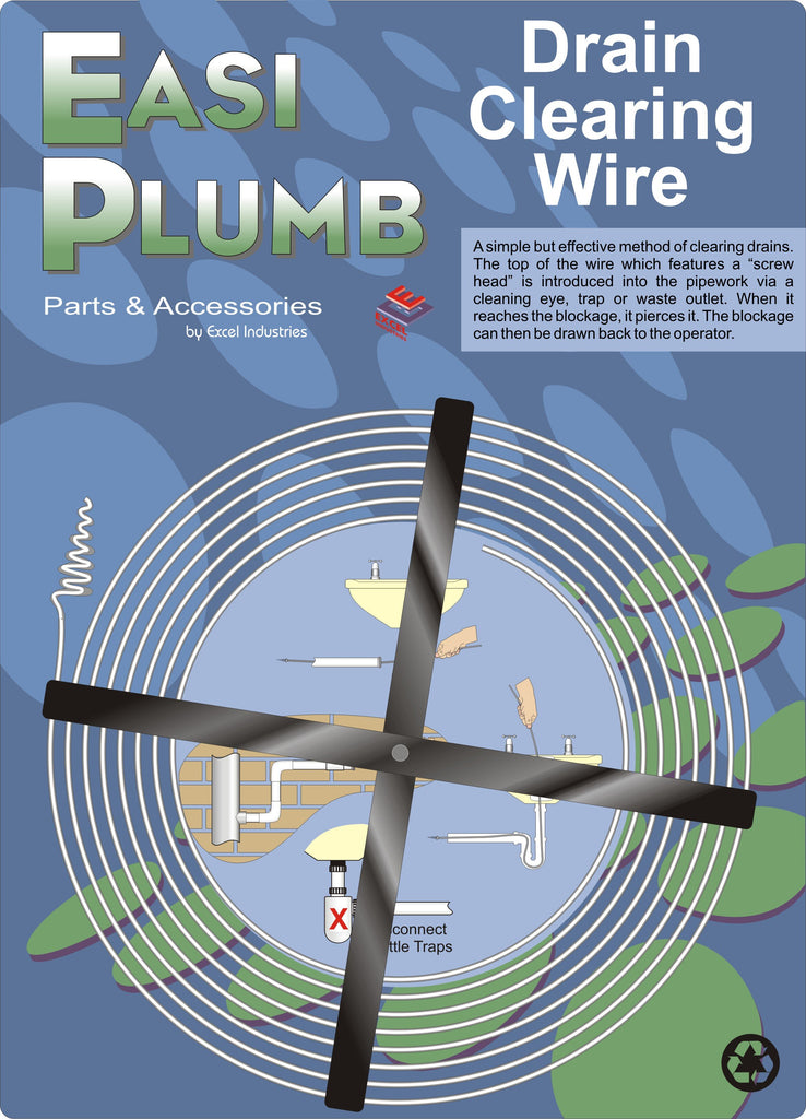 Easi Plumb 15Ft Drain Wire