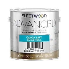 5ltr Advanced Quick Dry Eggshell White