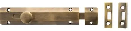6'' Solid Brass Slidde Bolt