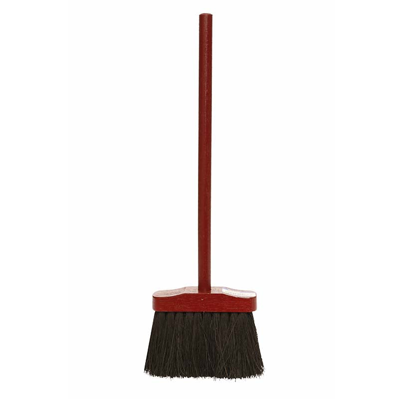 Long Handle Black Fibre Tidy Hearth Brush