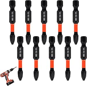 Dart PH2 Impact Driver Bits – Pack of 10