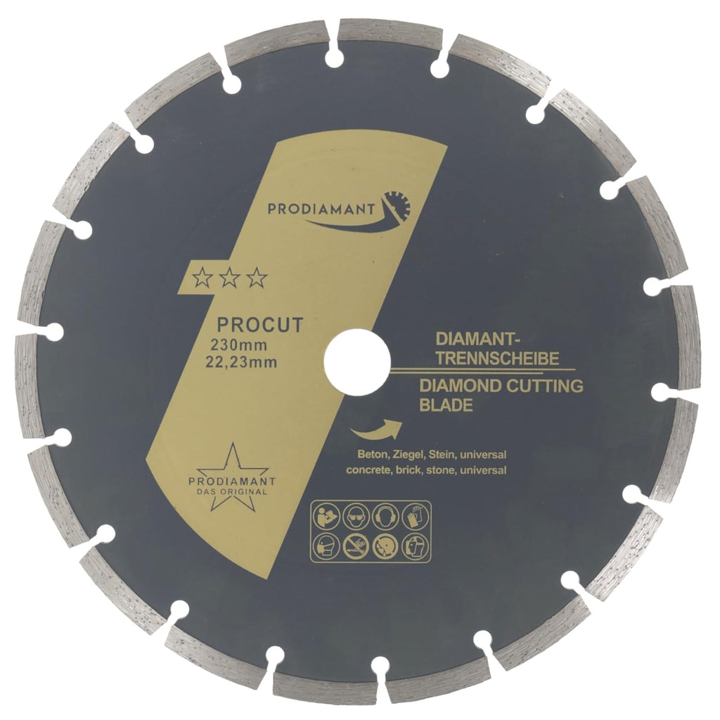 9" x 7/8" Segmented Diamond Blade