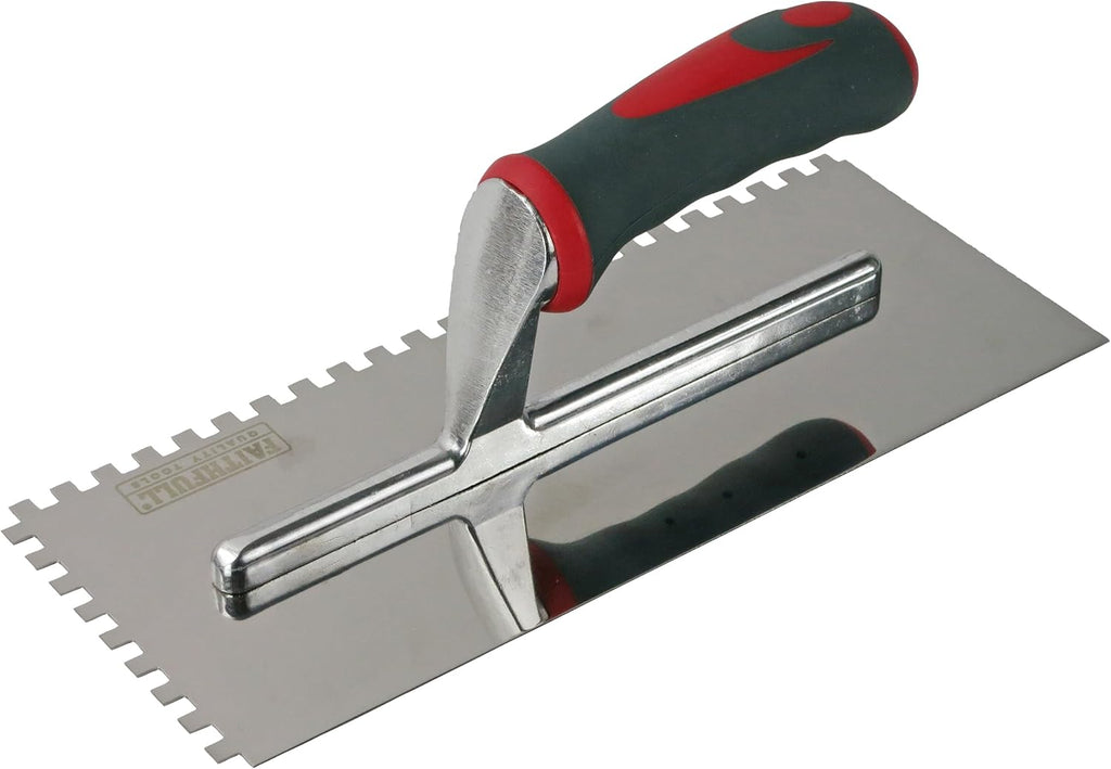 Xtrade V-Notched Trowel – 11"