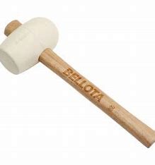 White Rubber Mallet