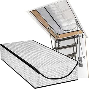 Attic Tent Insulated & Foiled Loft Hatch Cover – 120 x 60 Hood