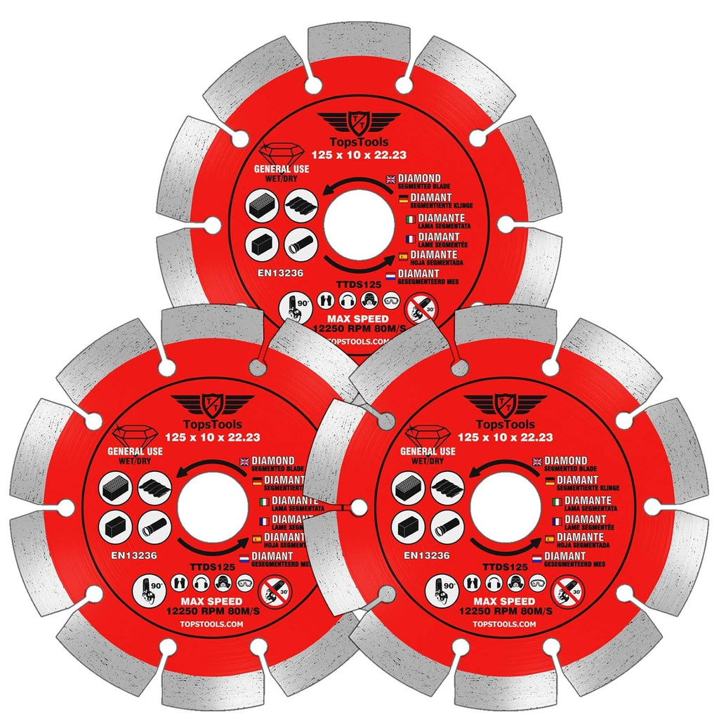 Red Ten MGP-10 Concrete Diamond Blades – Twin Pack