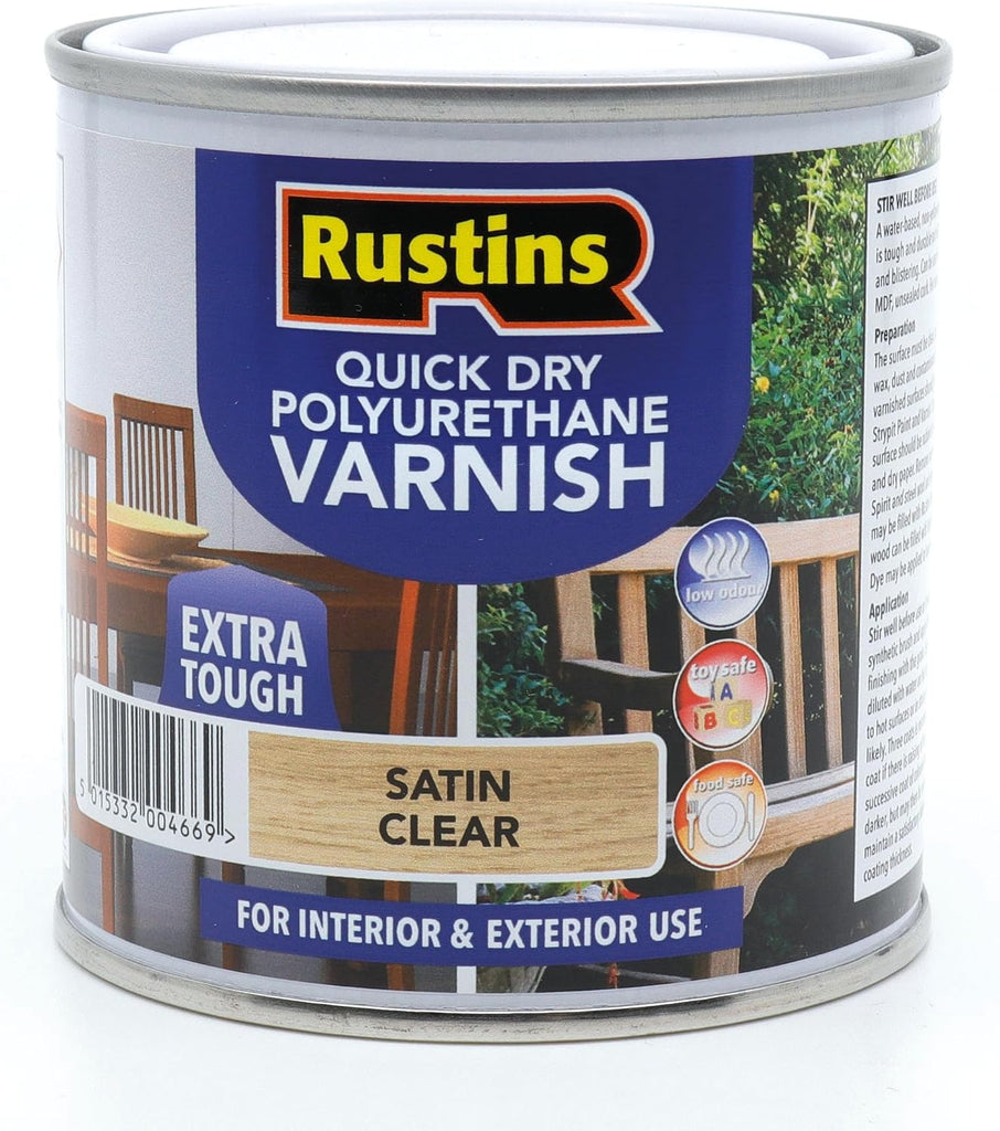 1L Poly Satin Clear Varnish