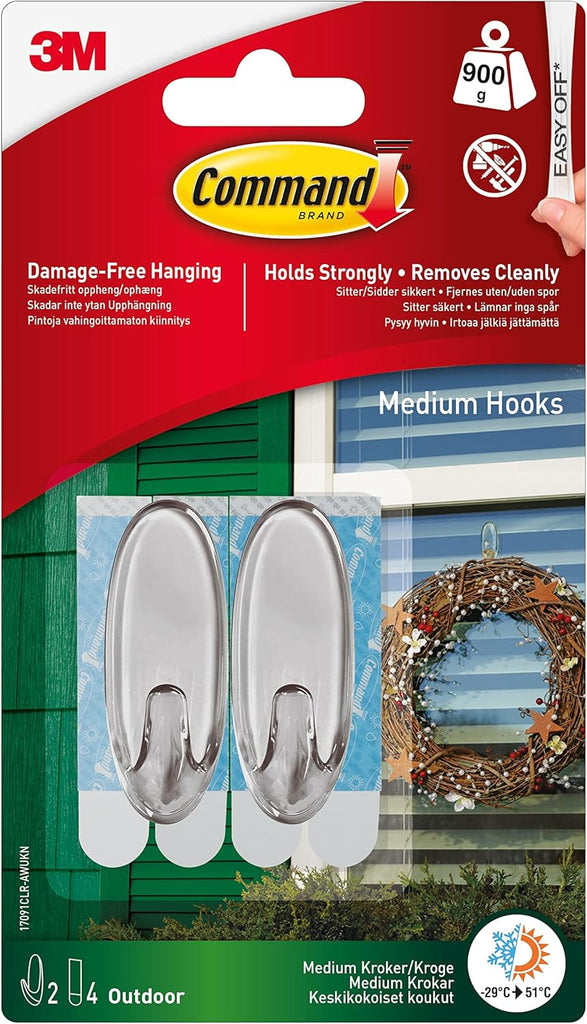 3M Command Outdoor Wreath Hook