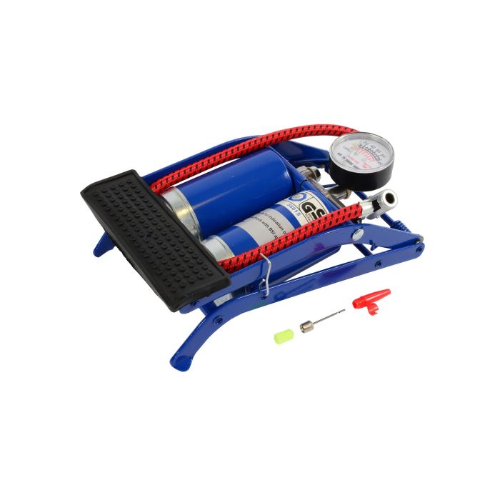 Hilka Double Barrel Foot Pump