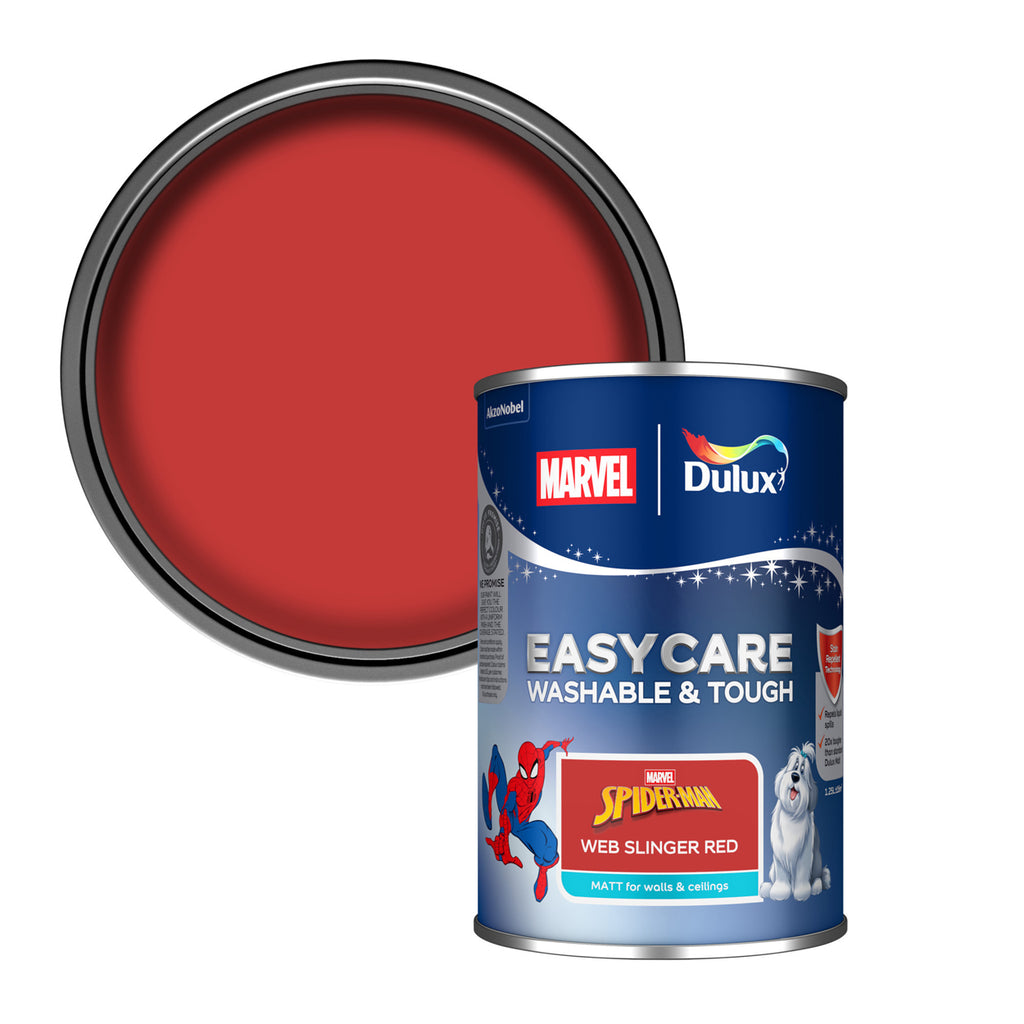 Disney Easycare Marvel Spider-Man Web Slinger Red 1.25L