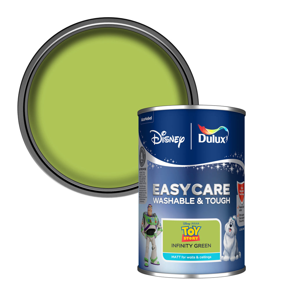 Dulux Easycare Disney Toystore Infinity Green 1.25L