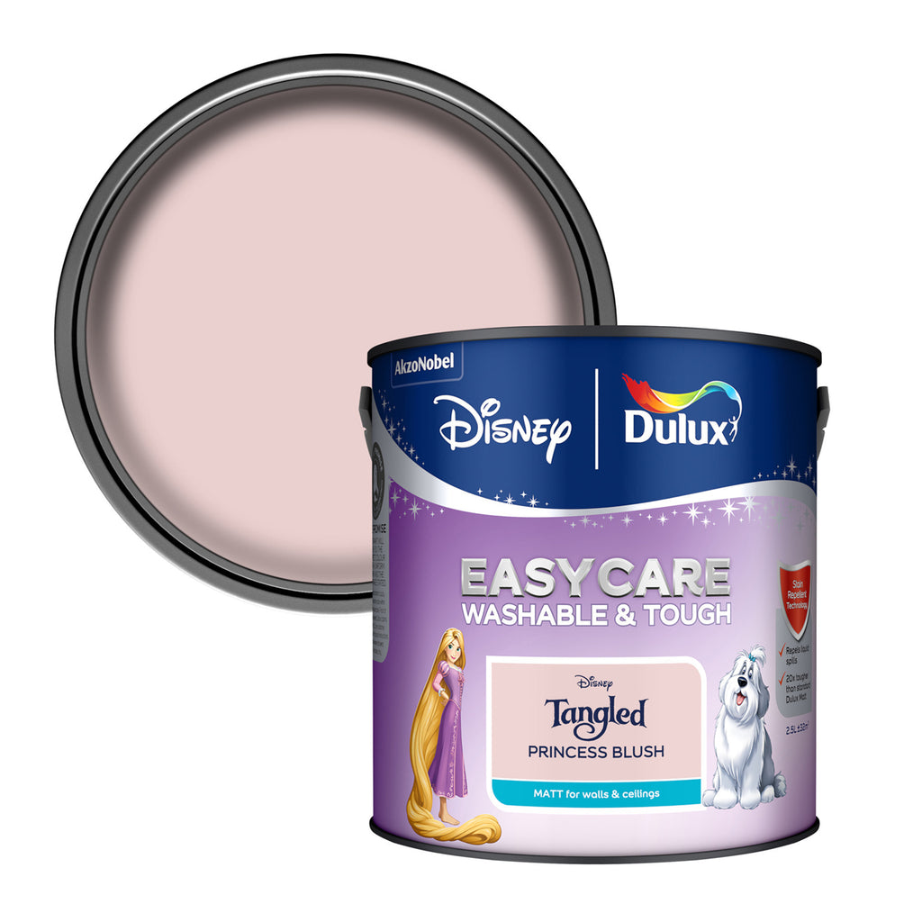 Dulux Easycare Disney Tangled Princess Blush 2.5L