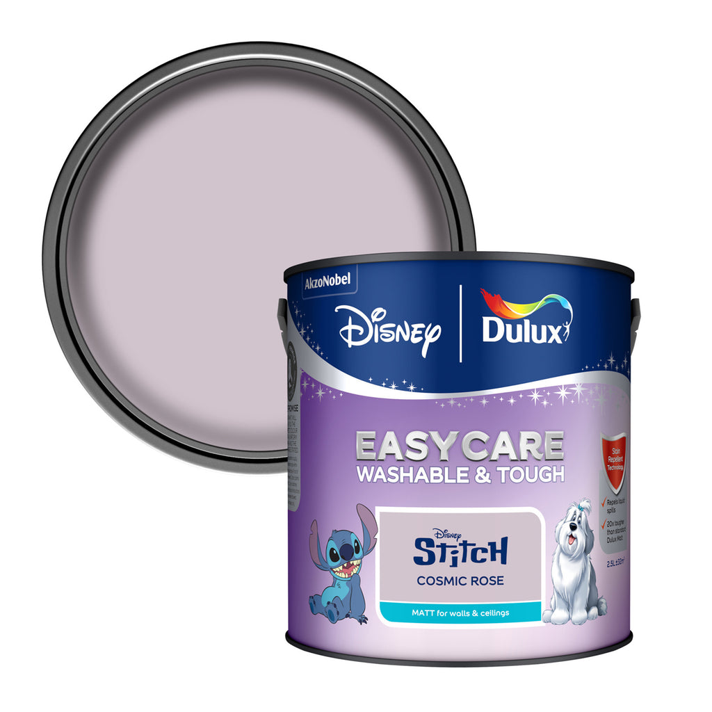 Dulux Easycare Disney Stitch Cosmic Rose 2.5L