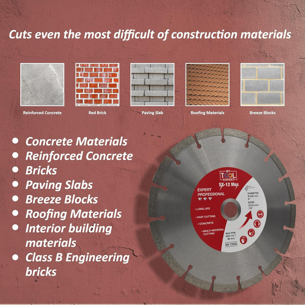 12" x 20mm Segmented Diamond Blade