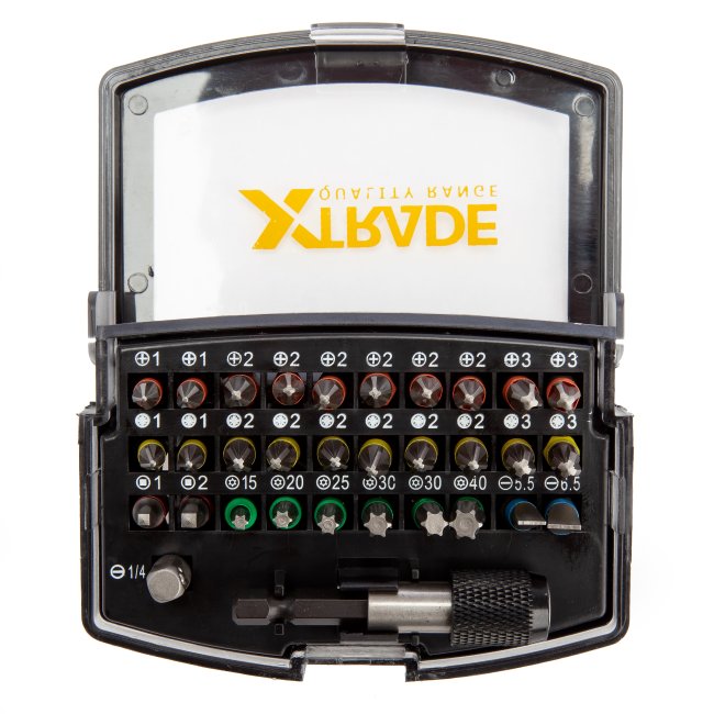 XTRADE 32-Piece Screwdriver Bit Set