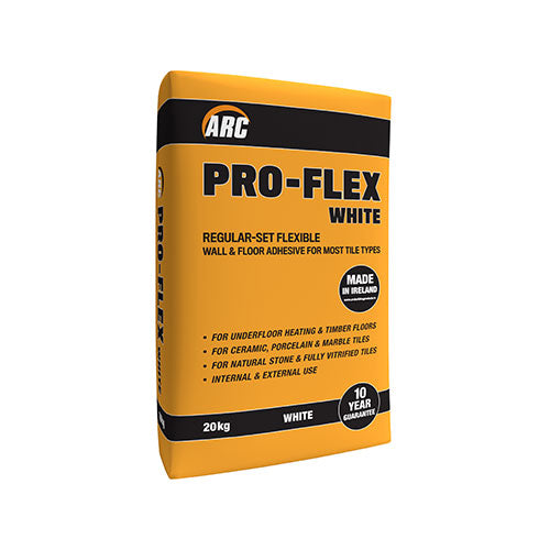 PRO-FLEX tile adhesive WHITE 20KG
