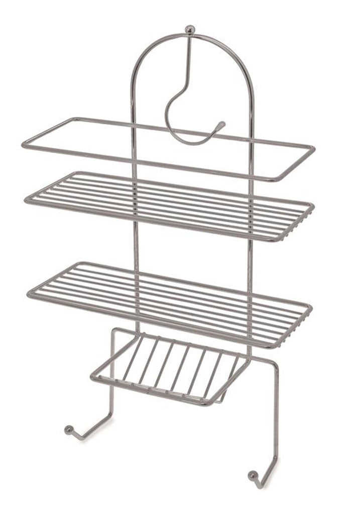 Chrome Shower Caddy Blue Canyon