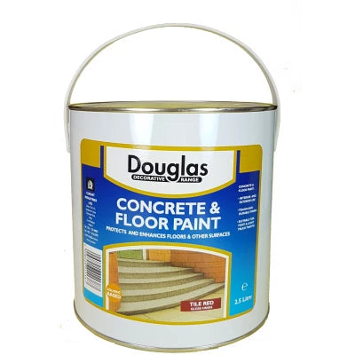 2.5ltr Concrete and Floor Paint, Red