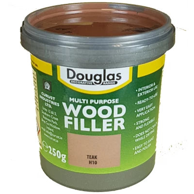 Multi Purpose Wood Filler, 250gr Teak
