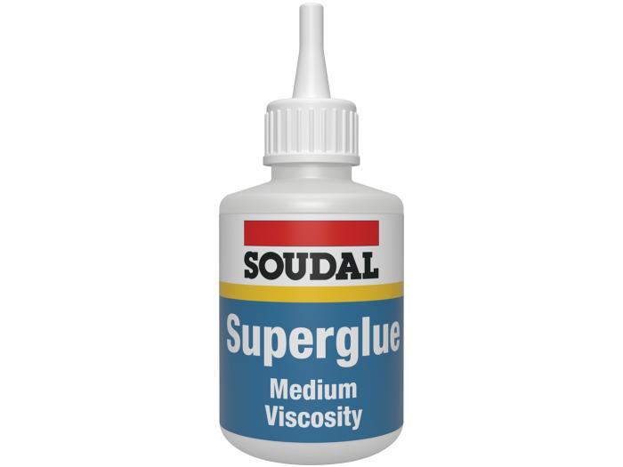 Soudal Superglue 50g – Medium Viscosity Instant Adhesive