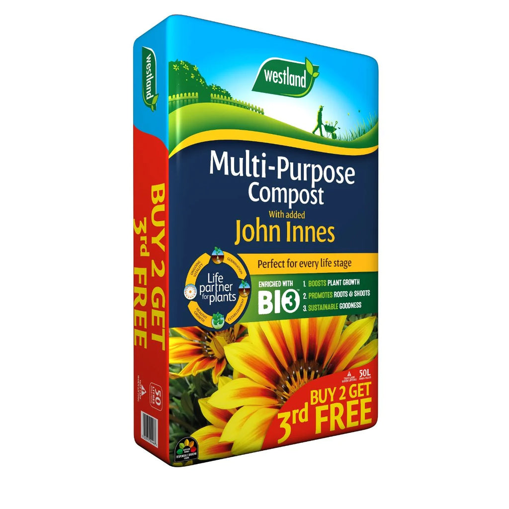 MULTI PURPOSE COMPOST & JOHN INNES 50L