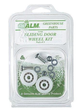 GREENHOUSE SLIDING DOOR WHEEL KIT - burkes_Hardware