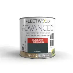 Advanced Quick Dry Gloss Slate Grey 750ml