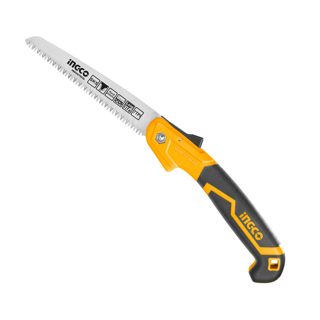 INGCO 180mm Folding Saw - burkes_Hardware