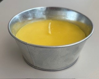 Citronella Metal Dish Candles