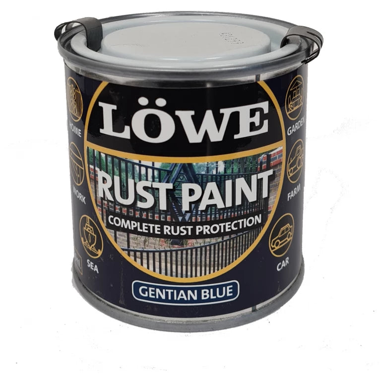 Lowe Rust Paint Gentian Blue, 250ml