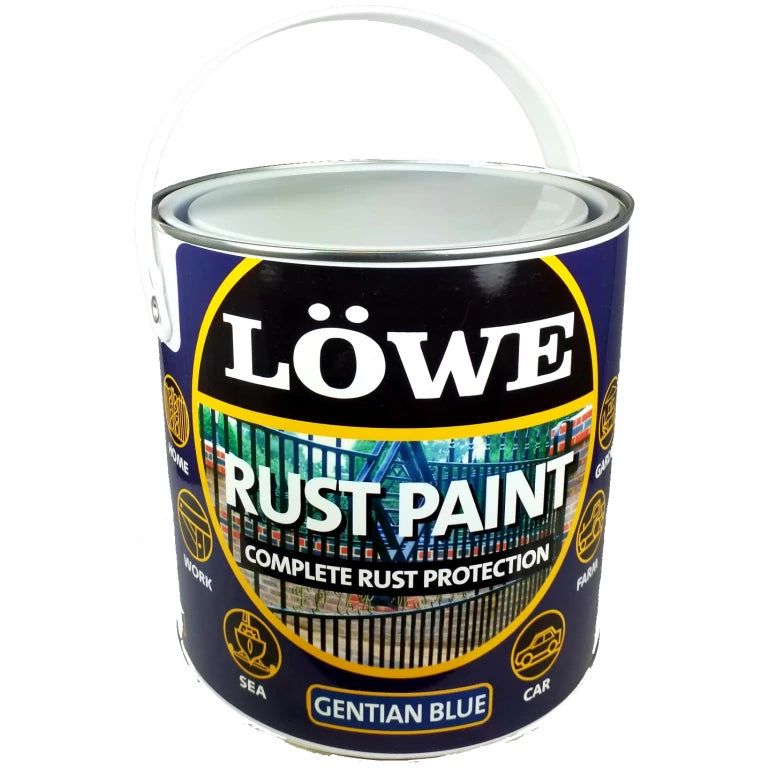 Lowe Metal & Machinery Paint, Blue – 2.5ltr