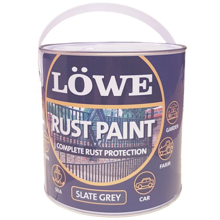 Lowe Metal & Machinery Paint, Slate Grey – 2.5ltr