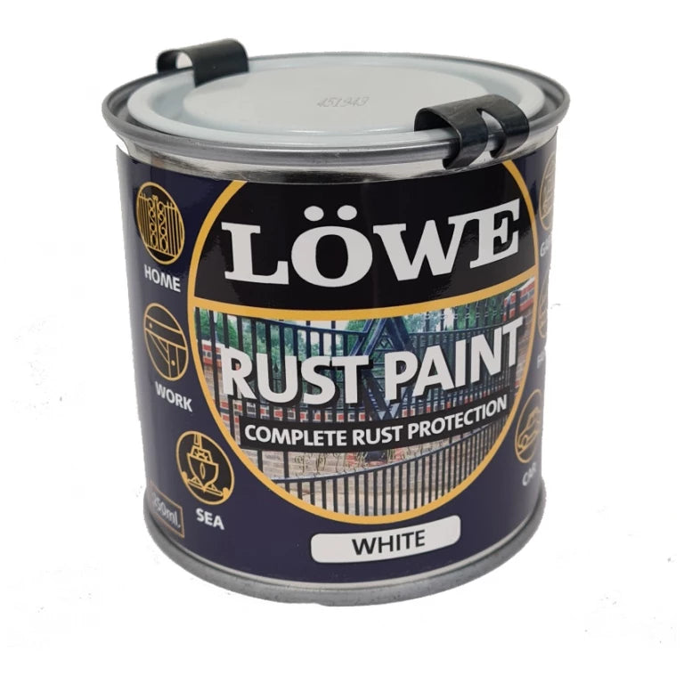 Lowe Rust Paint White, 250ml