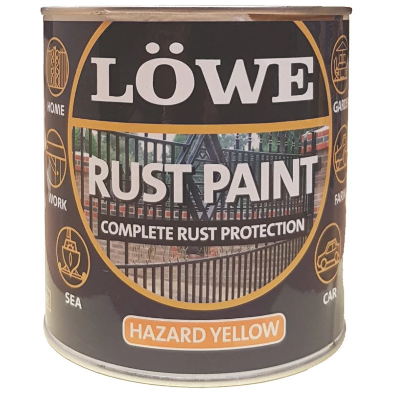 Lowe Metal & Machinery Paint, Yellow – 1ltr