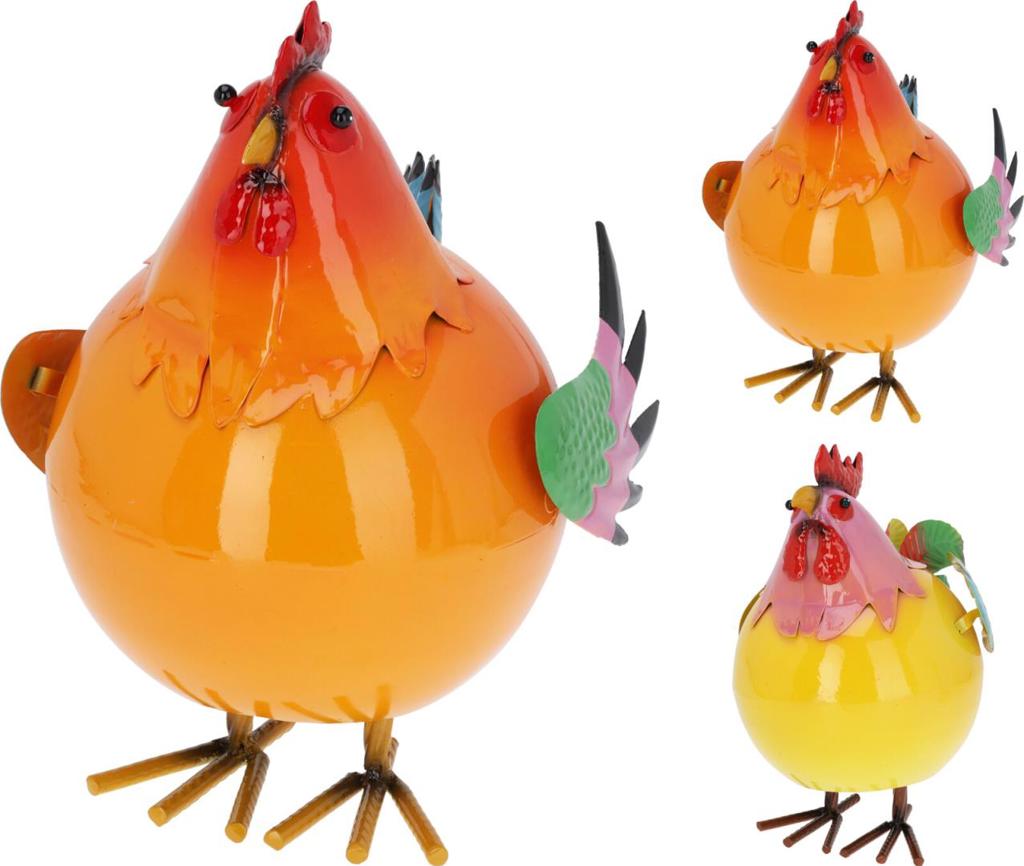 Metal Bobble Head Rooster 20cm