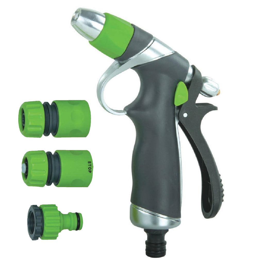 PLASTIKEN ADJMETAL SPRAY GUN SET - burkes_Hardware