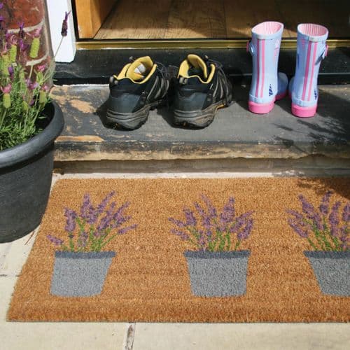 Lavender My Mat Outdoor Doormat 45x75cm