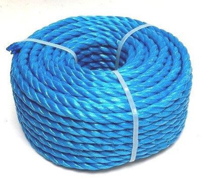 8mm Blue Poly Rope 200m