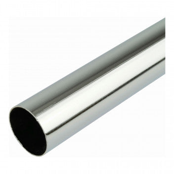 Round Tube Chrome 4Ft X 25mm