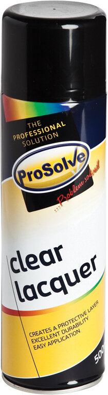 PROSOLVE CLEAR LAQUER 500ML - burkes_Hardware