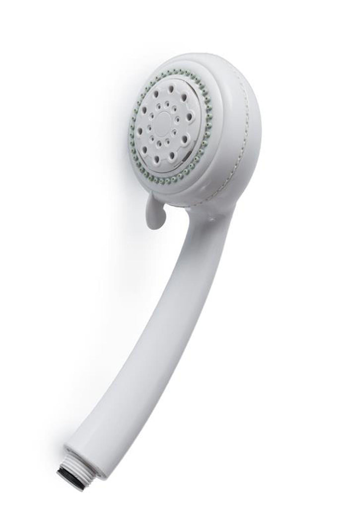 Sirius 3 Way White Shower Head