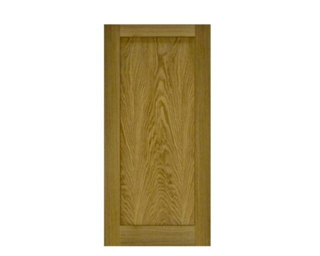 Doras Contract Oak Door 1 Panel – 78" x 30"