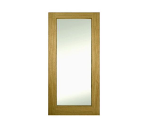 CONTRACT OAK 1 PANEL CLEAR 78X30