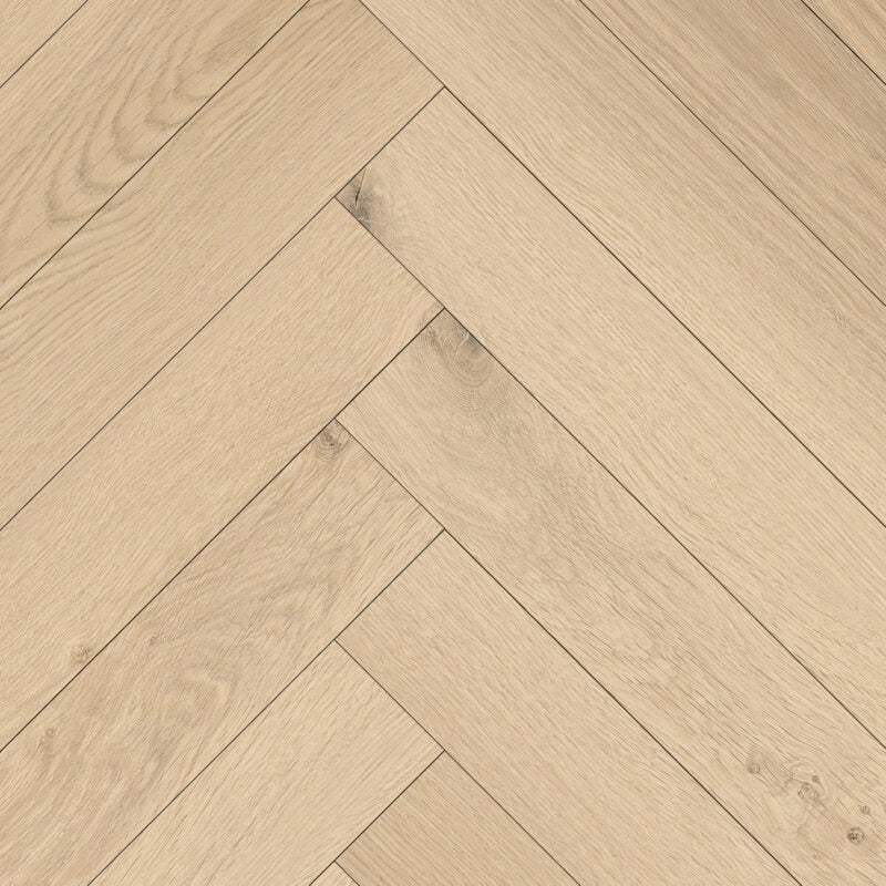 Annalee Oak Herringbone Aqua Flooring