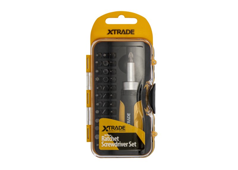 XTRADE 38PCE Ratchet Screwdriver Set