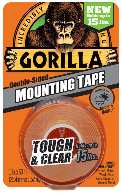 Gorilla Double-Sided Mounting Tape 1.52m