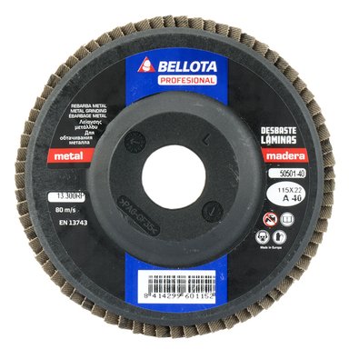 Bellota Polyamide Flat Base Disc for Wood - Metal Grinding - Burkes of Rathnew