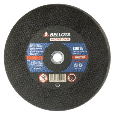 Bellota Professional Abrasive Disc for Stationary Metal Cutting - Burkes of Rathnew